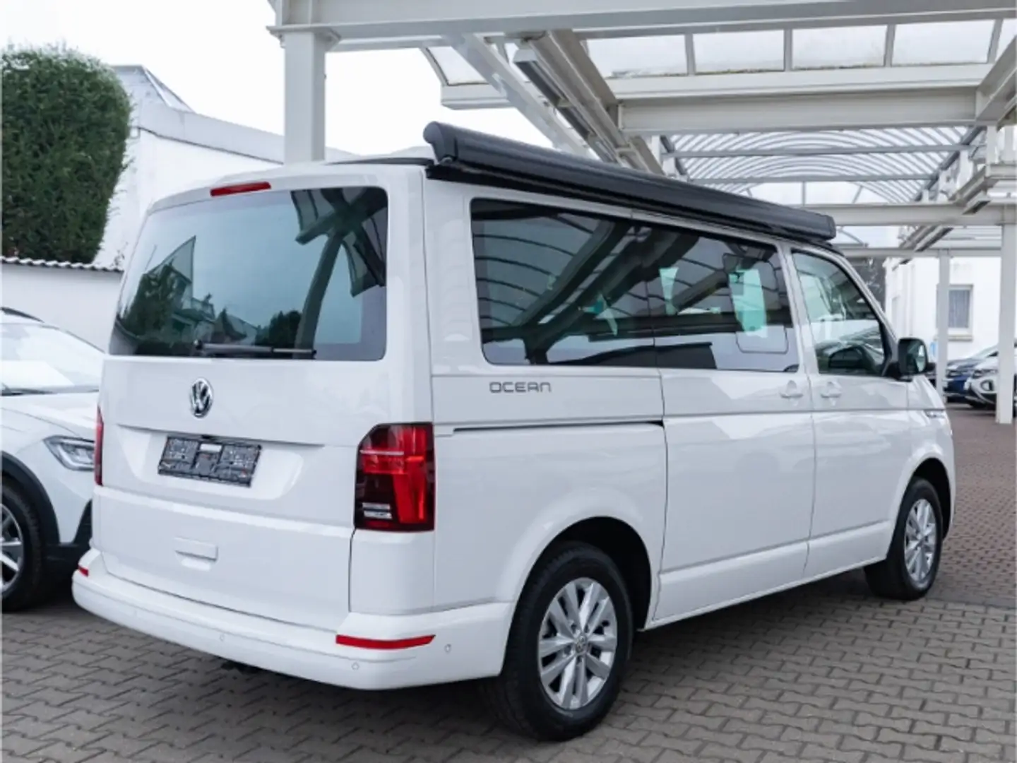 Volkswagen T6.1 Ocean FWD +ALLW+AUT+NAVI+LED+RFK+ Blanc - 2