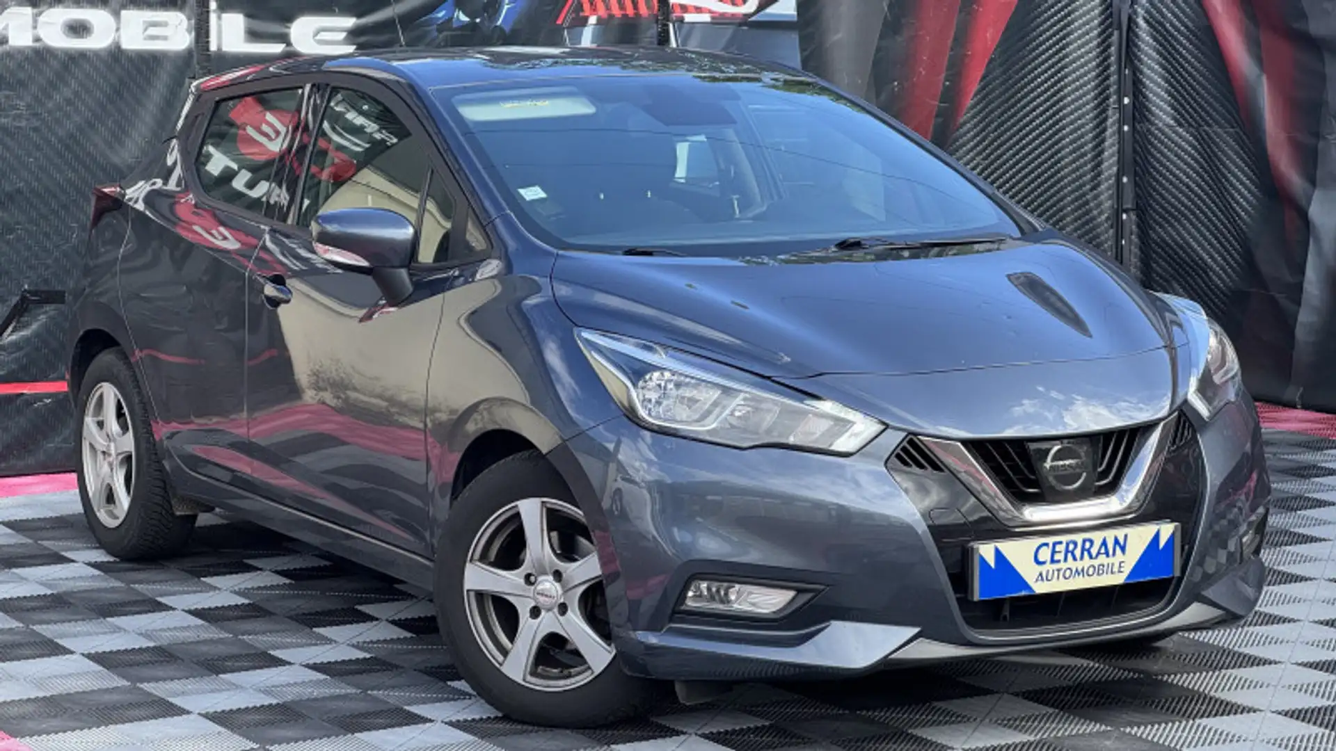 Nissan Micra 1.0 71CH MADE IN FRANCE Gris - 2