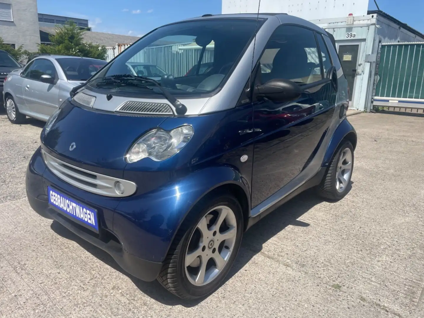 smart forTwo CABRIO AT-MOTOR 115 TKM  ALU TÜV NEU !!! Silber - 1