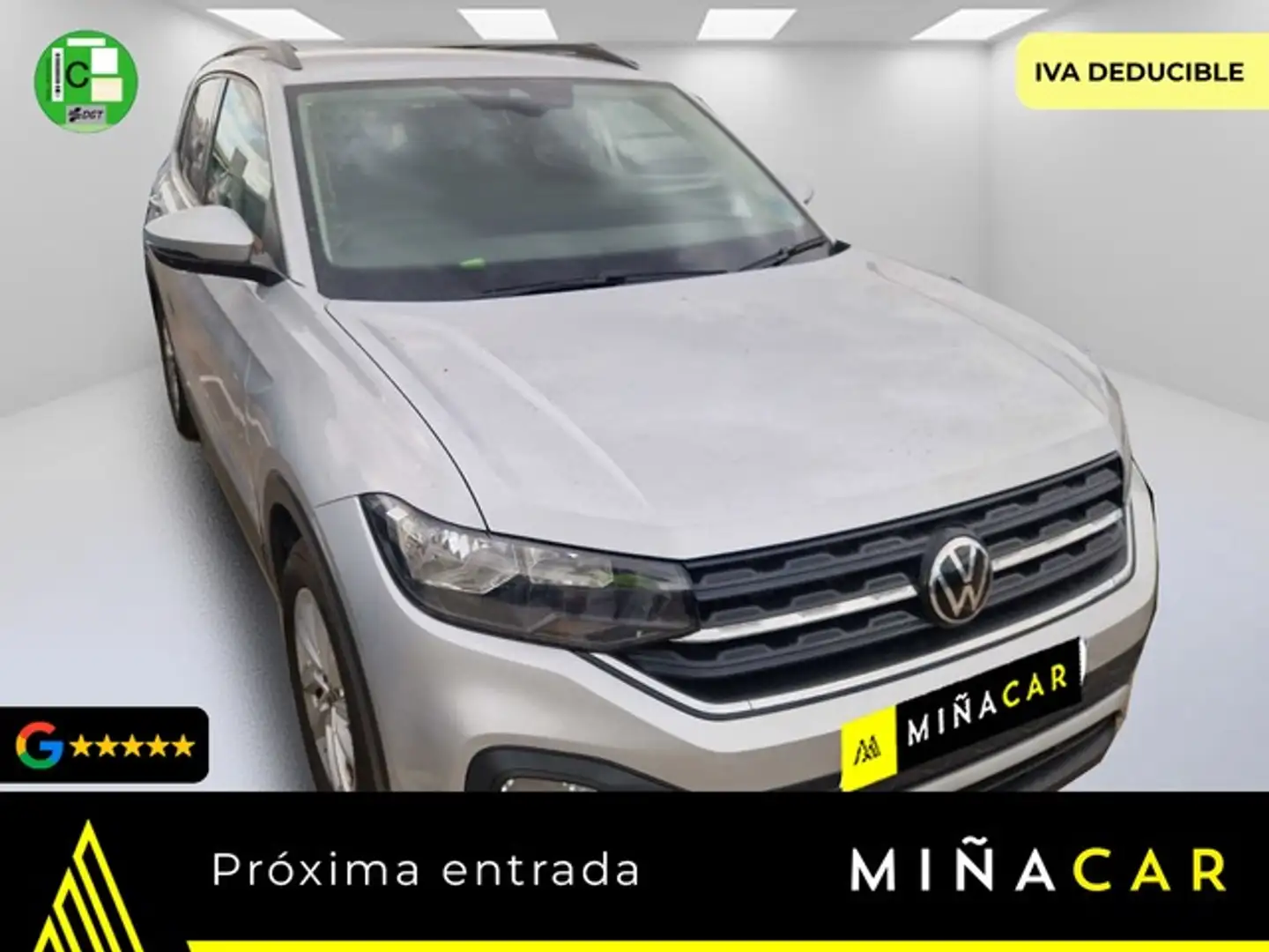 Volkswagen T-Cross 1.0 TSI Advance DSG7 81kW Plateado - 1