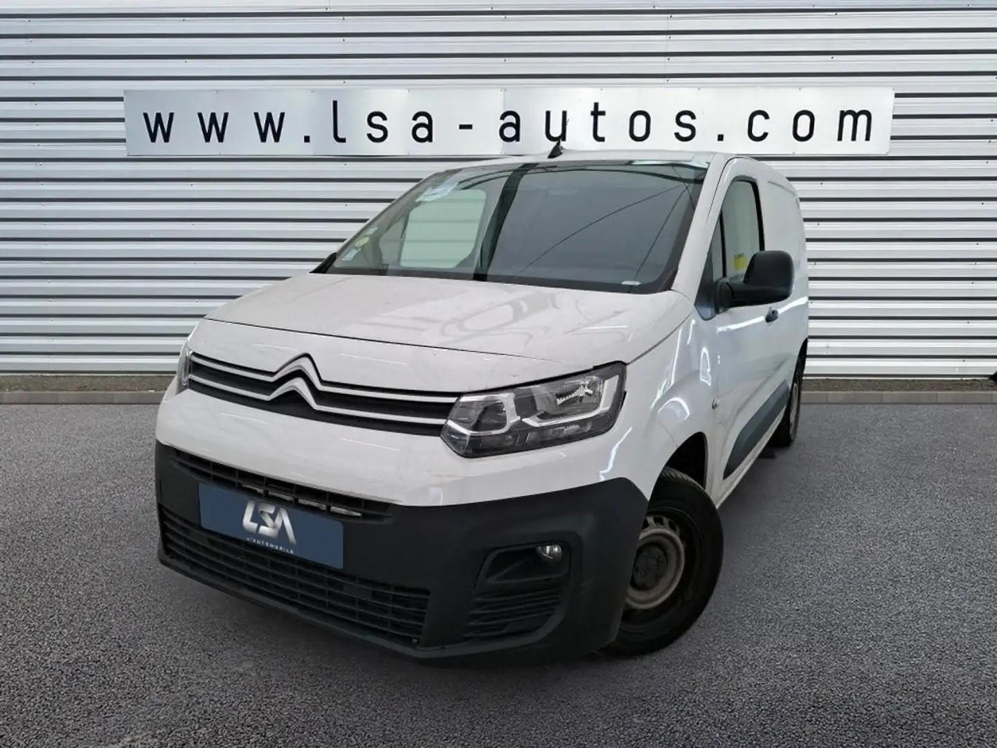 Citroen Berlingo M 1.5 BlueHDi S\u0026S - 75 III Club 650 kg Blanc - 1