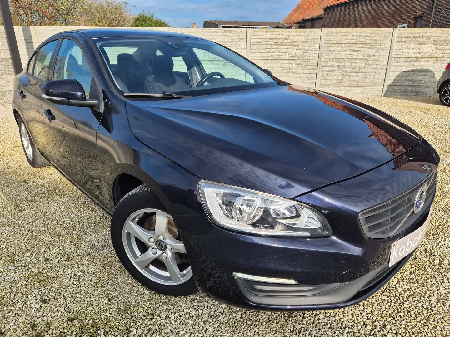 Volvo S60 2.0 D2 Kinetic//GPS/CLIM/USB/GARANTIE 12 MOIS Fekete - 1
