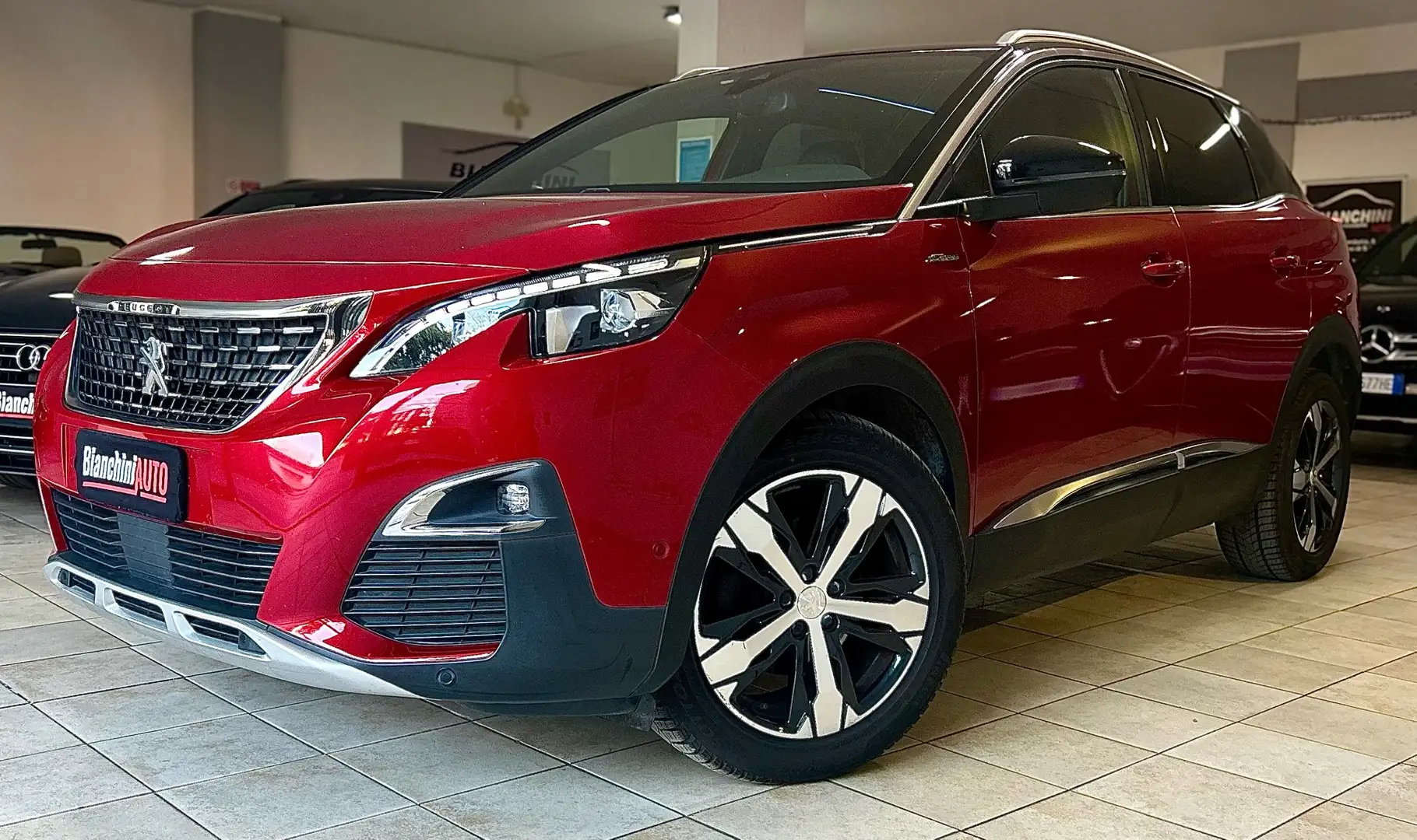 Peugeot 3008 3008 1.5 bluehdi GT Line Tetto Full led iCockpit Rosso - 1