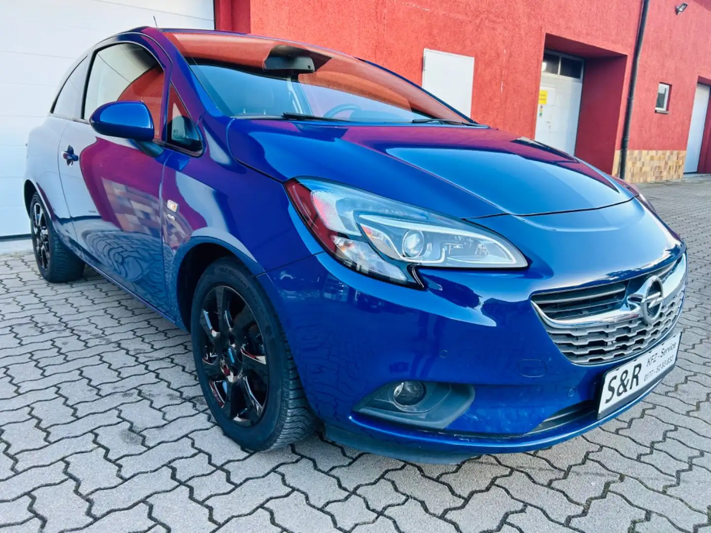Opel Corsa E Active Bleu - 1