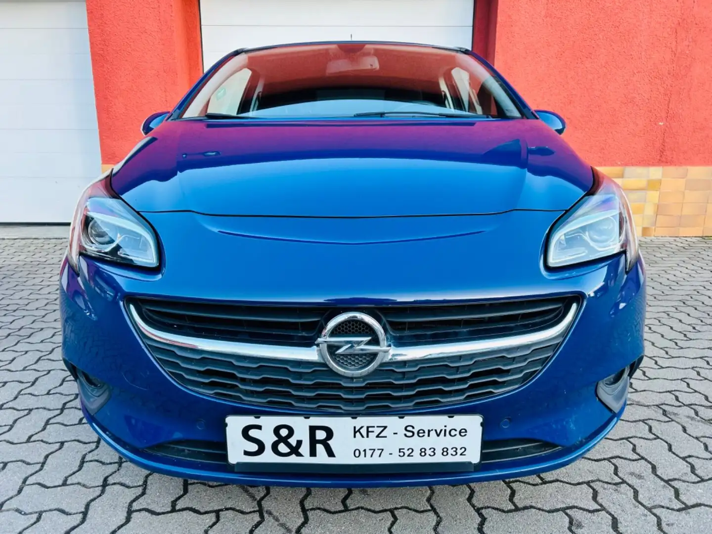 Opel Corsa E Active Blau - 2