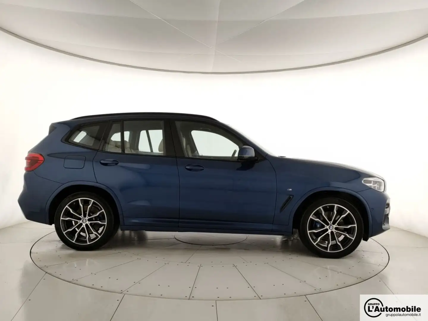 BMW X3 X3 xdrive30d mhev 48V Msport 249cv auto Bleu - 2