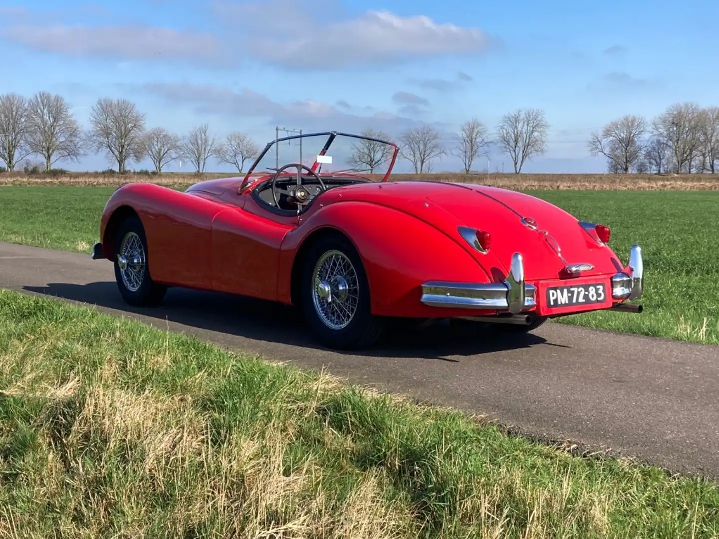 Jaguar Roadster Rood - 2