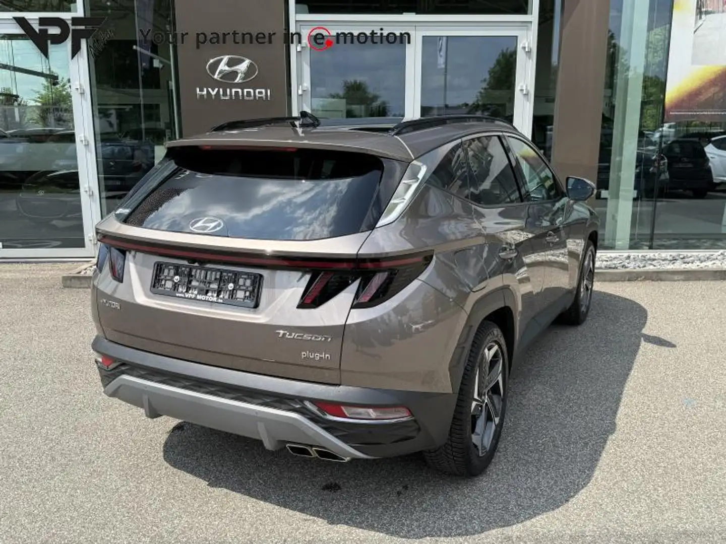 Hyundai TUCSON Shine Sensation Plug-in Brun - 2