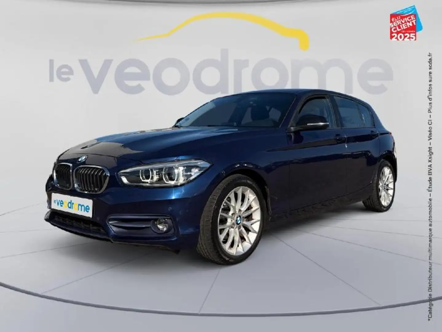 BMW 116 116d 116ch Sport 5p GPS Bleu - 1