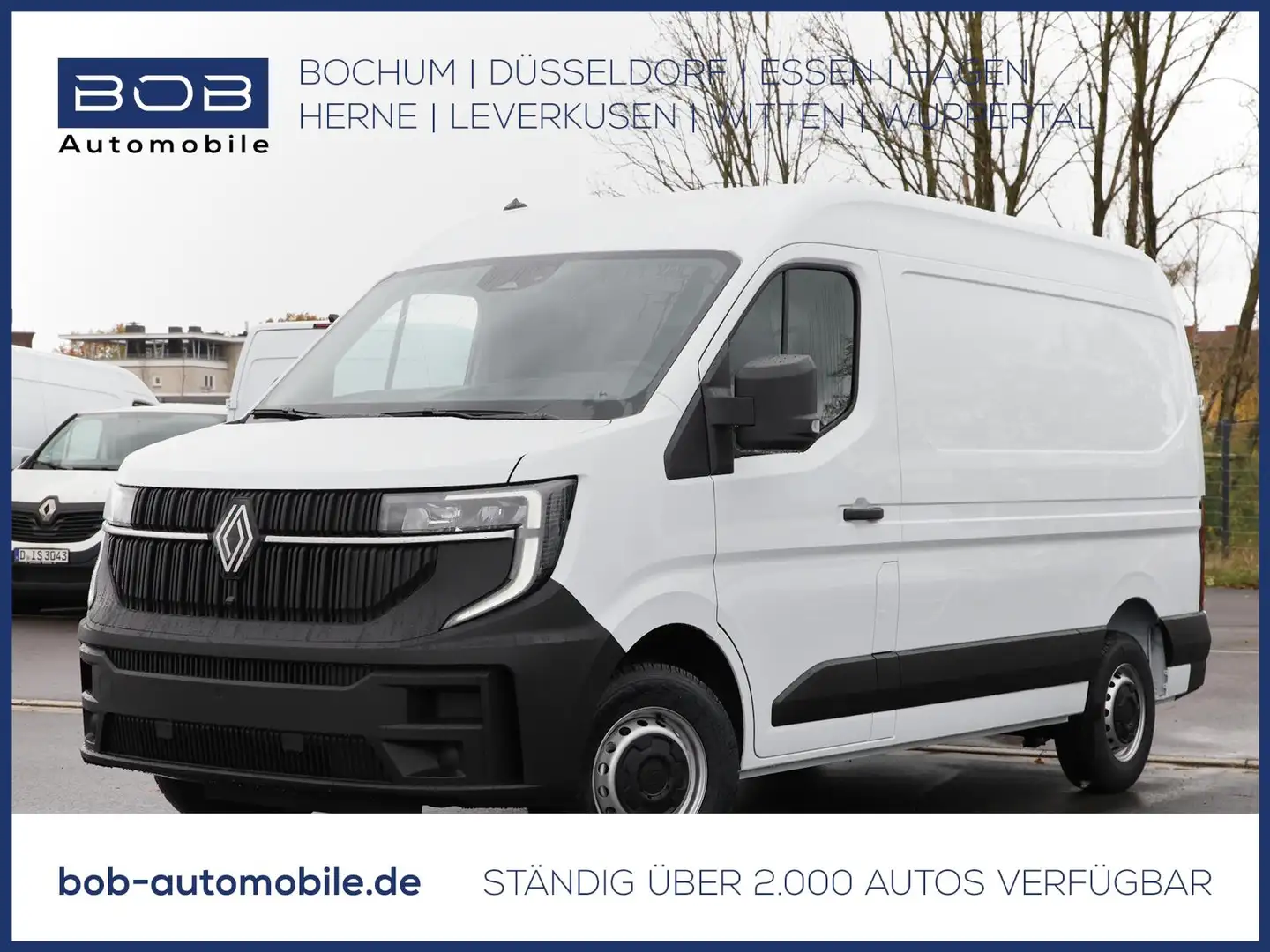 Renault Master Kasten advance L2H2 3,3t Blue dCi 130 Klima Weiß - 1