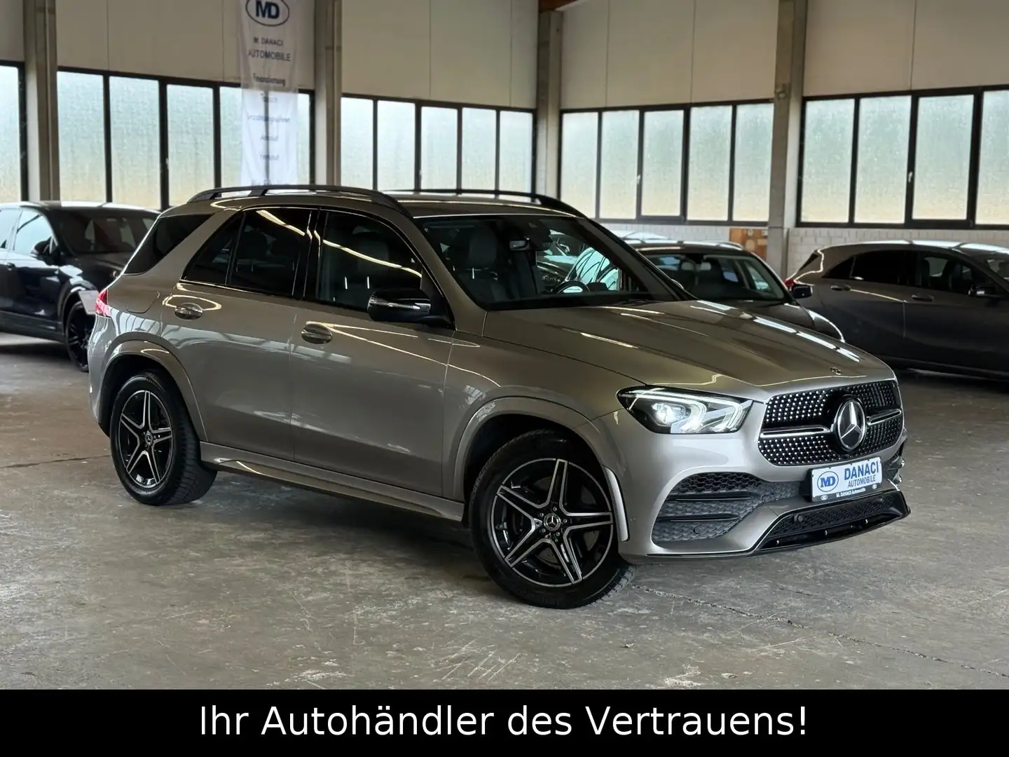 Mercedes-Benz GLE 350 d 4M AMG-Line*NIGHT*MBUX*AHK*Ambie*360* Silber - 1