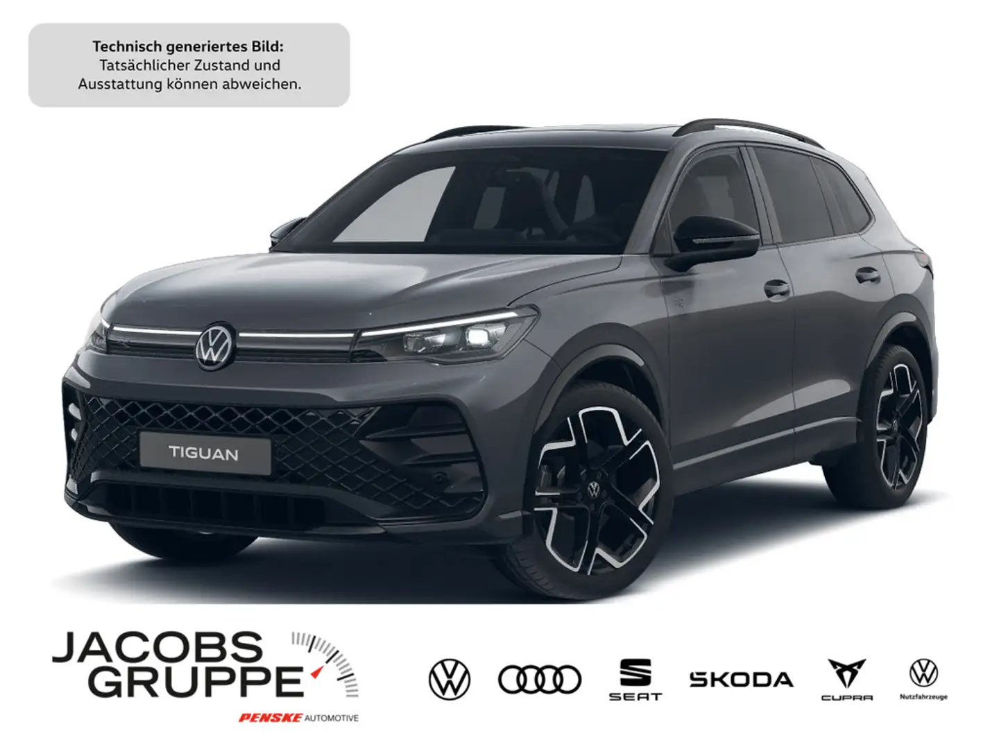 Volkswagen Tiguan 2.0 TDI 4M R-Line "Black Style" DSG,Na Grau - 1