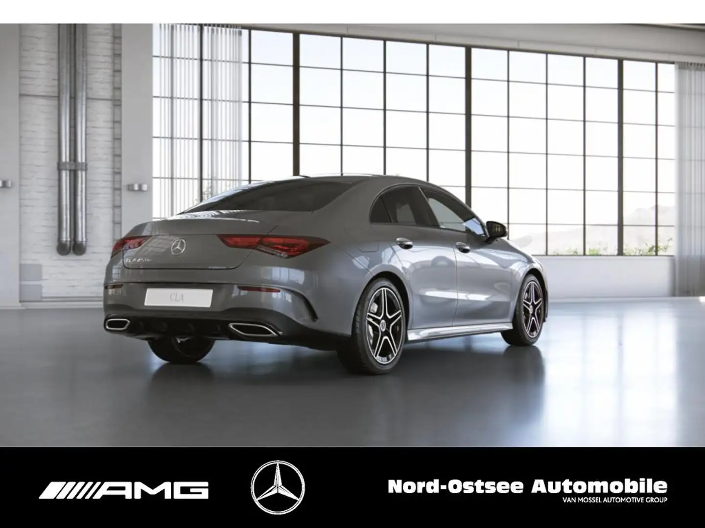 Mercedes-Benz CLA 250 e AMG NIGHT PANO PARKPAKET SOUND LED DAB Grau - 2