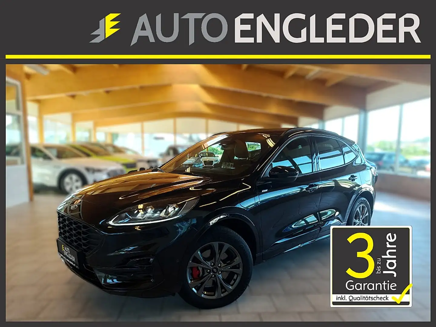 Ford Kuga 2,5 Duratec PHEV ST-Line X Aut. Schwarz - 1