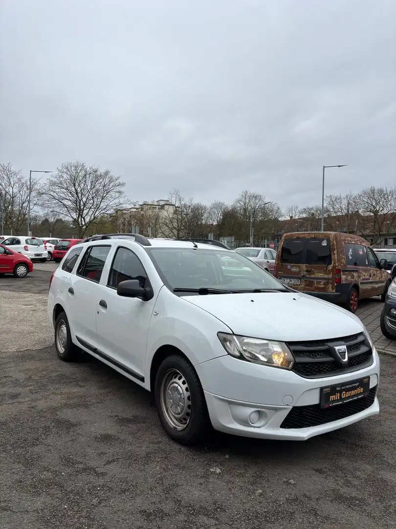 Dacia Logan 1.2-1.HD- Scheckh.-Inspekt+Tüv neu-GARANTIE Weiß - 1