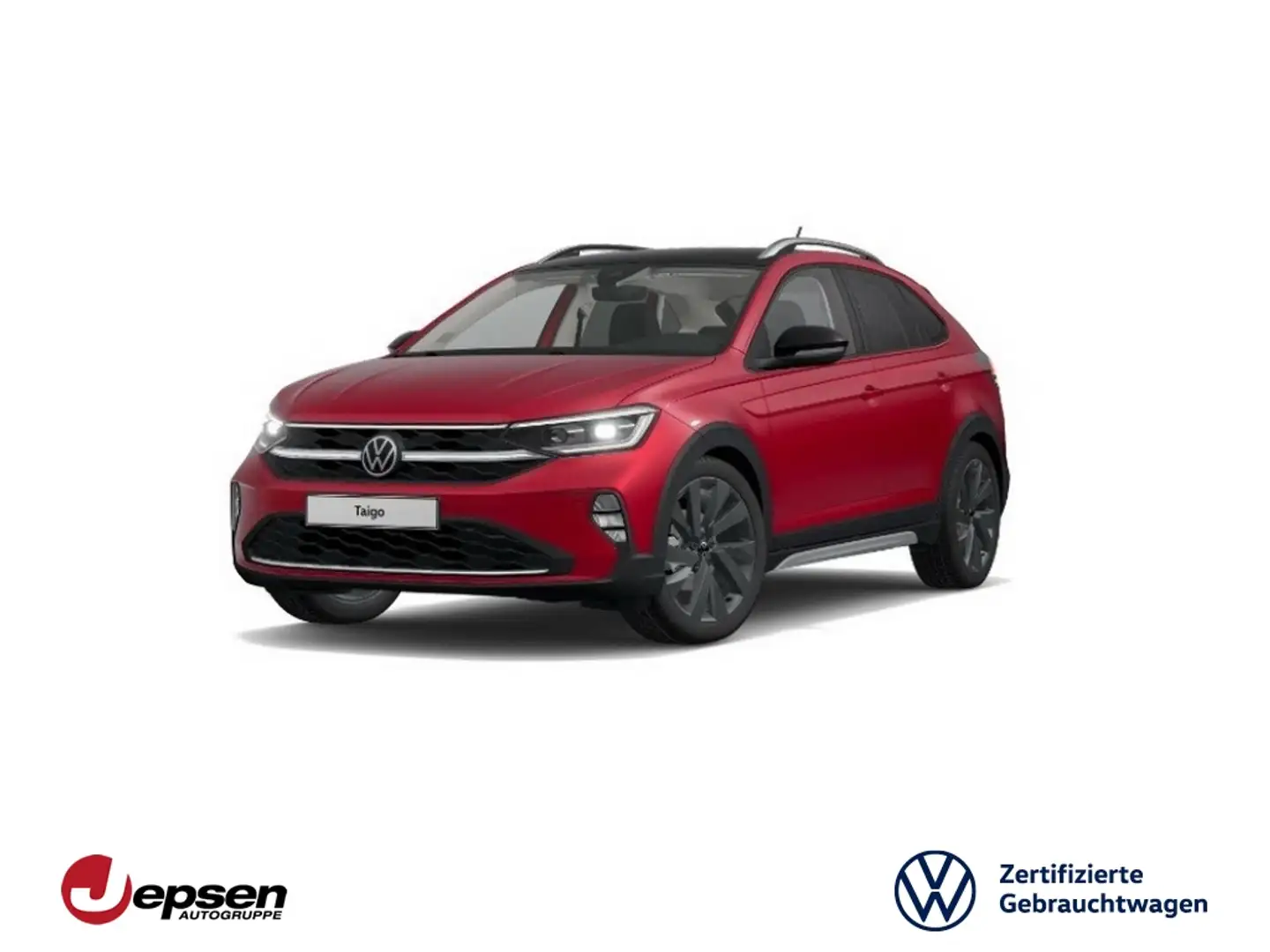 Volkswagen Taigo Style 1.0 TSI DSG AHK+Nav+Keyless+RearView Rot - 1