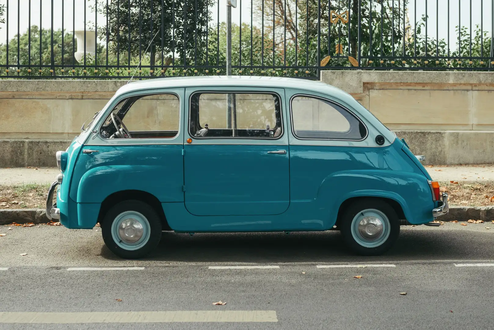 Fiat 600 Multipla Blau - 2
