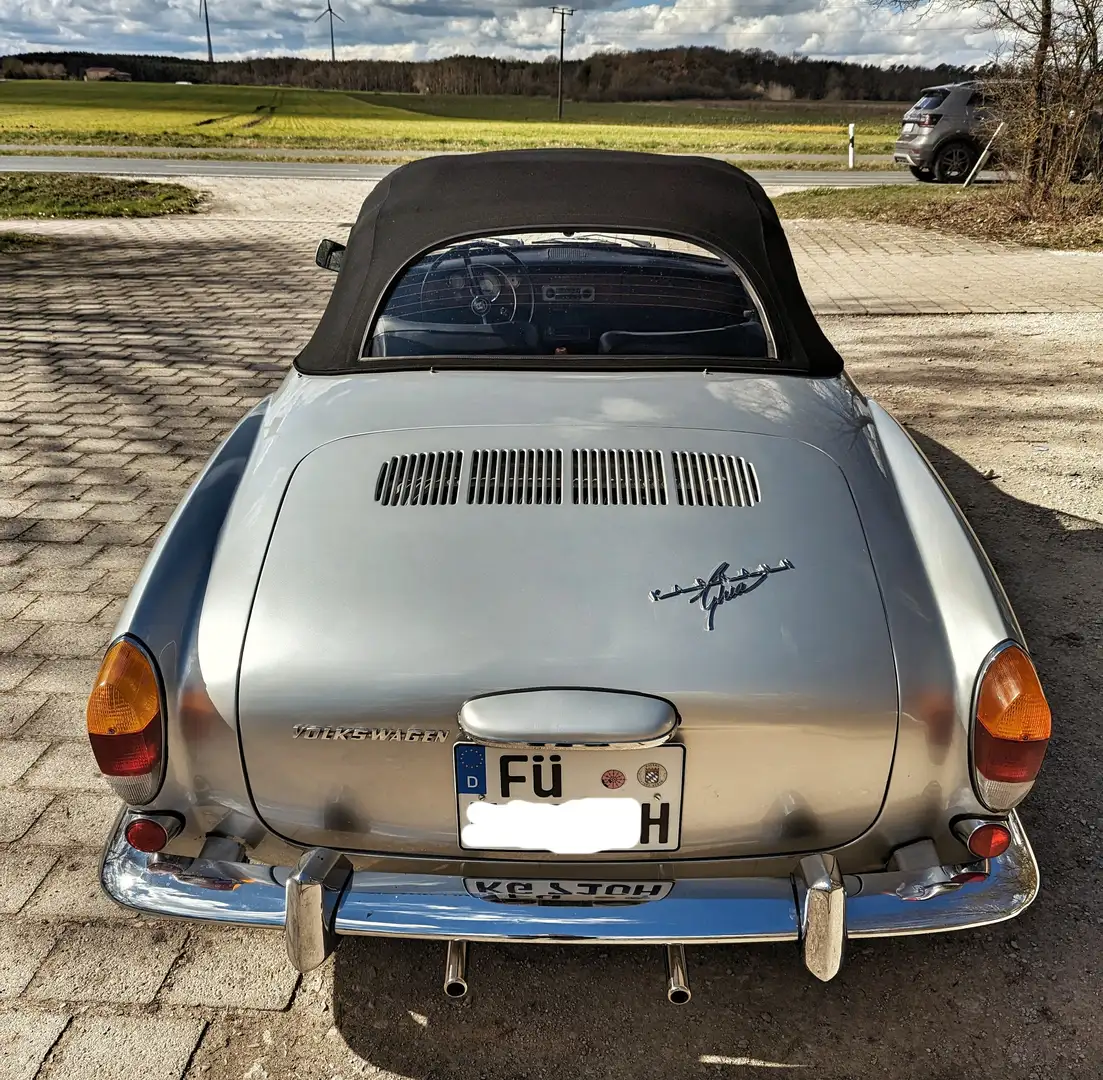 Volkswagen Karmann Ghia Typ 14 Cabriolet Silber - 2