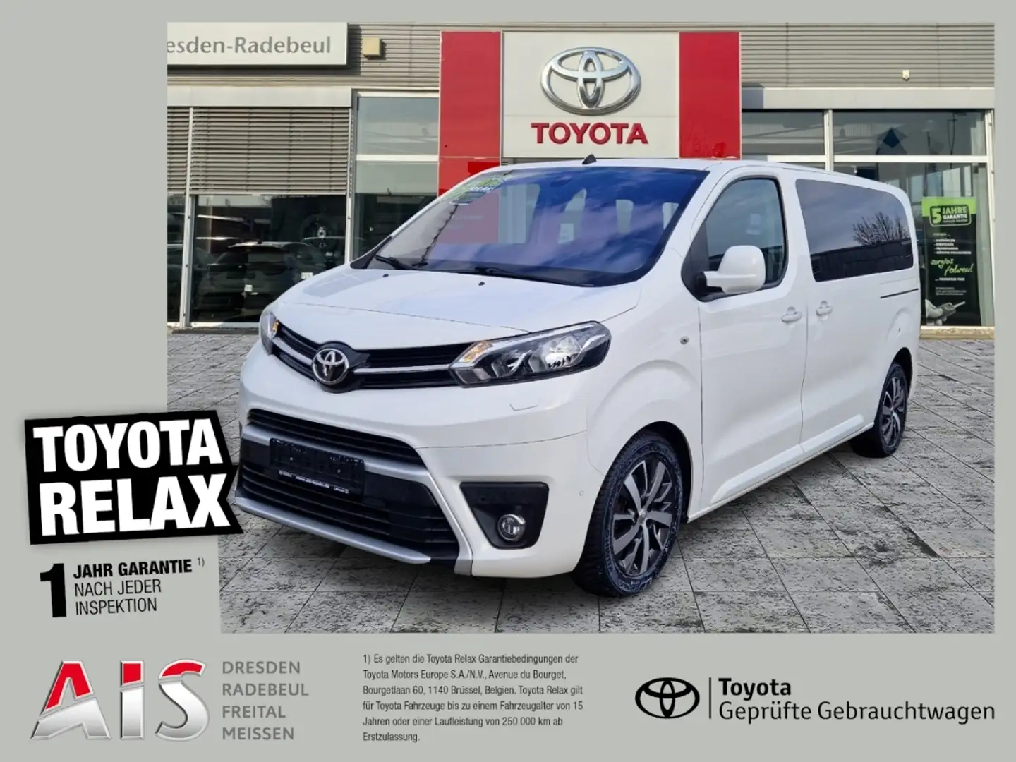 Toyota Proace Verso 2.0 D-4D L1 Family Comfort 8-Sitze Weiß - 1
