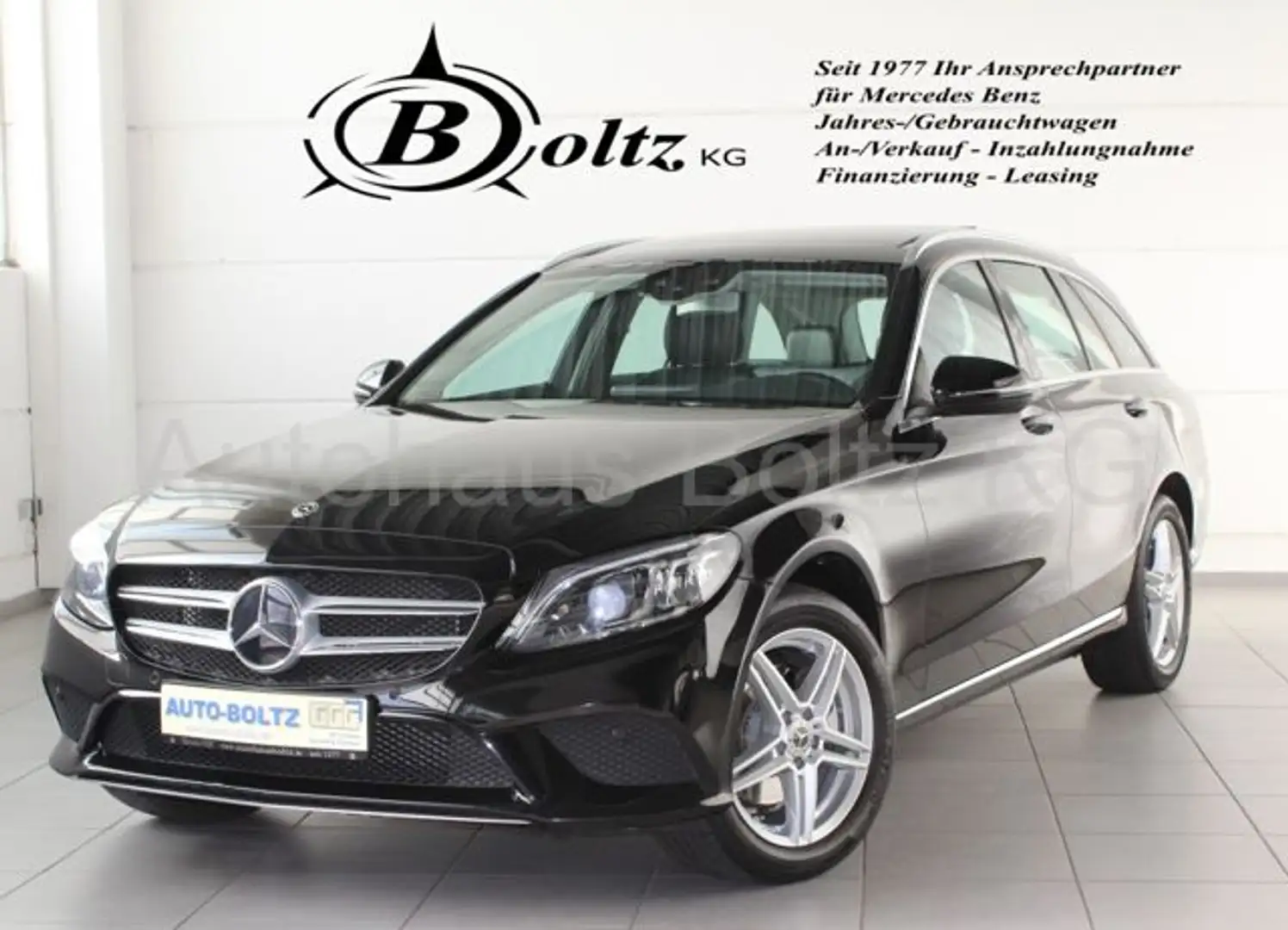 Mercedes-Benz C 200 T 4M Avantgarde Pano Multibeam Comand AHK Nero - 1