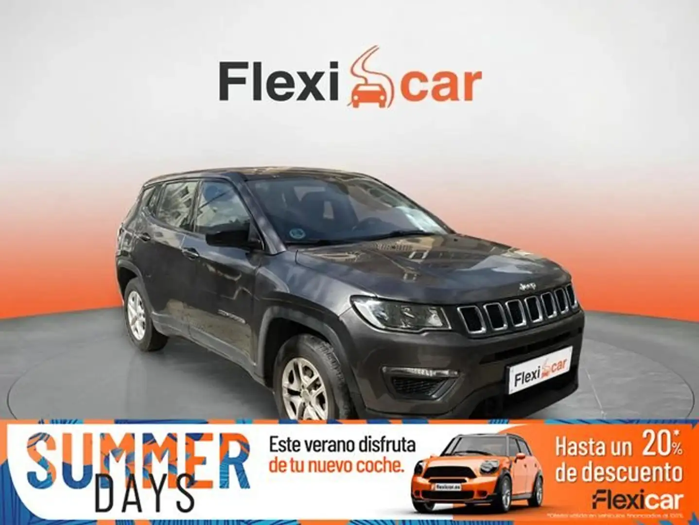 Jeep Compass 1.4 Multiair Sport 4x2 103kW Gris - 1