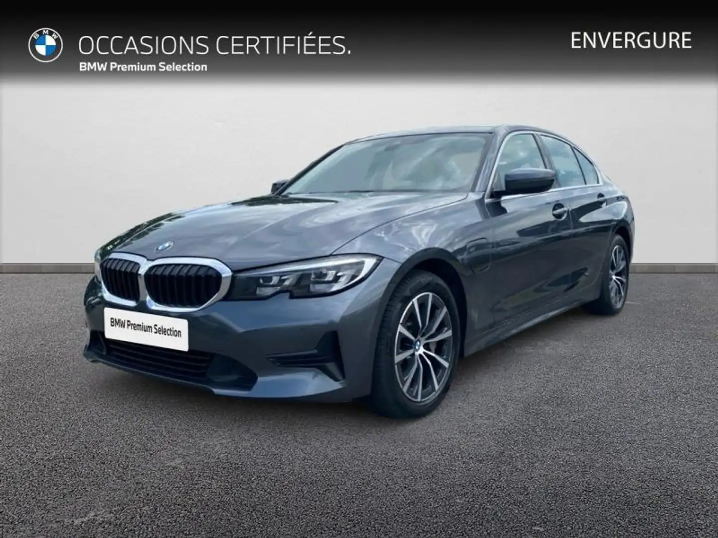BMW 330 330eA 292ch Business Design 10cv Gris - 1