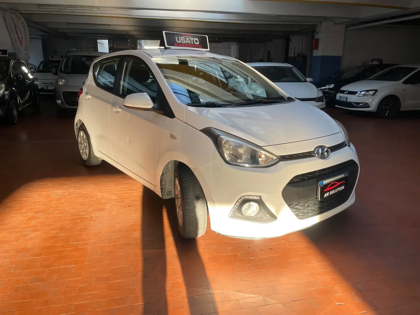 Hyundai i10 i10 1.0 Neopatentati Euro 5 Bianco - 2