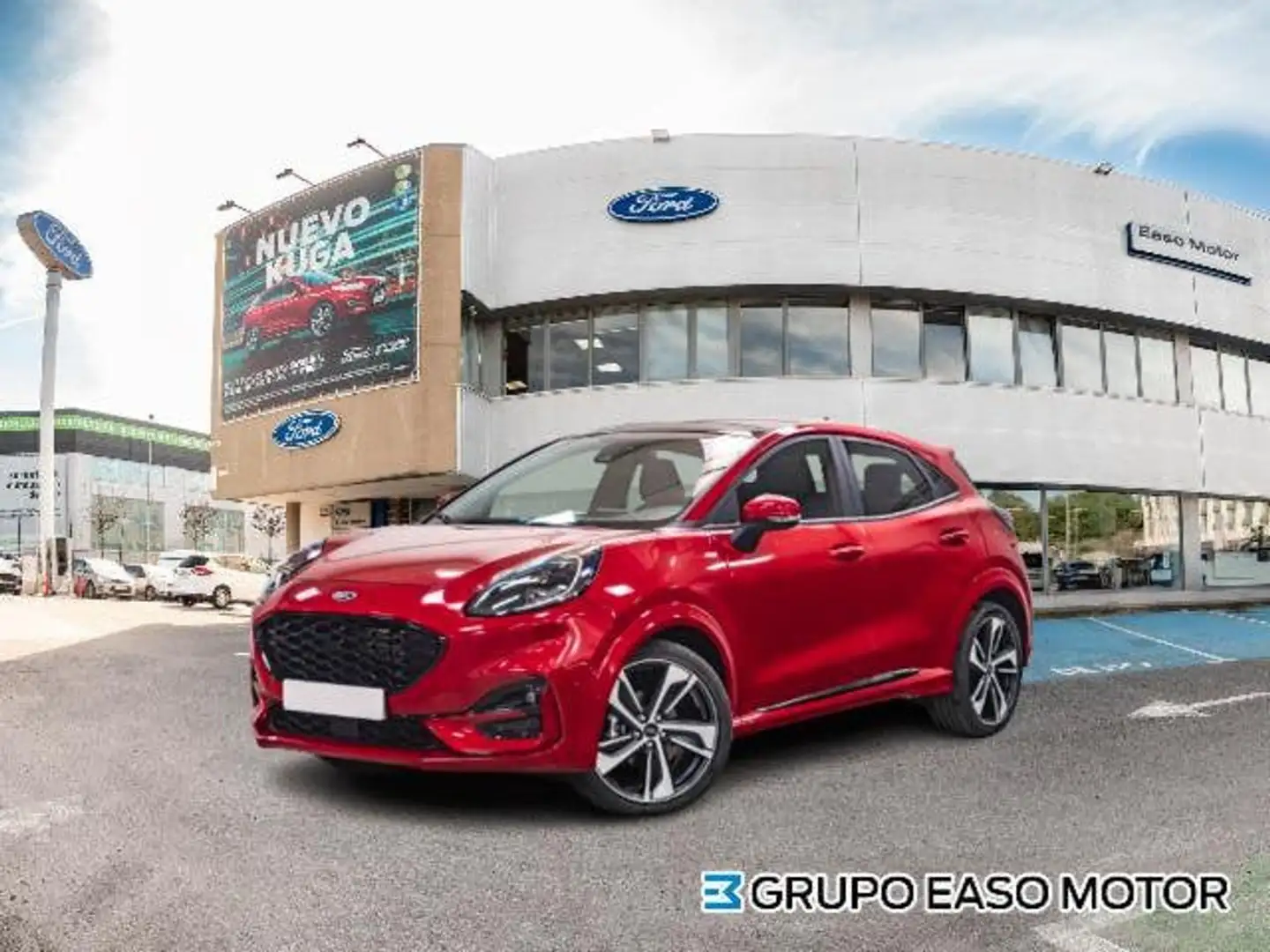 Ford Puma 1.0 EcoBoost MHEV ST-Line X 155 Rouge - 1