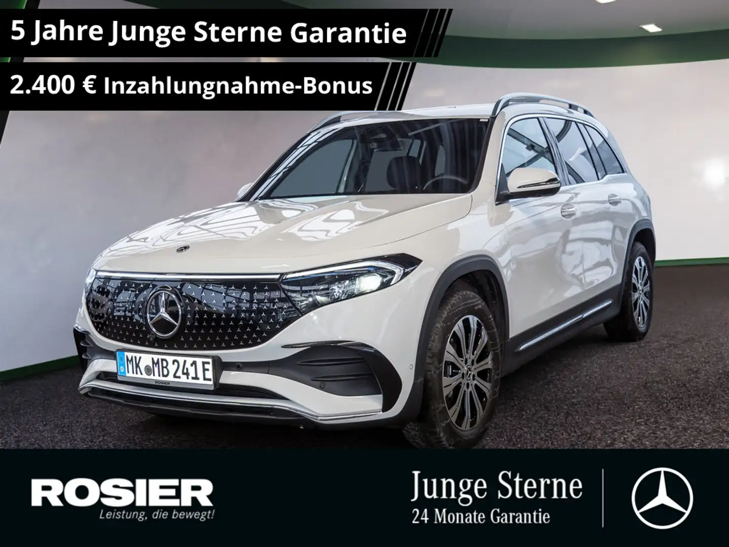 Mercedes-Benz EQB 350 4M AMG Sport Advanced+ Distr. LED Nav Blanc - 1