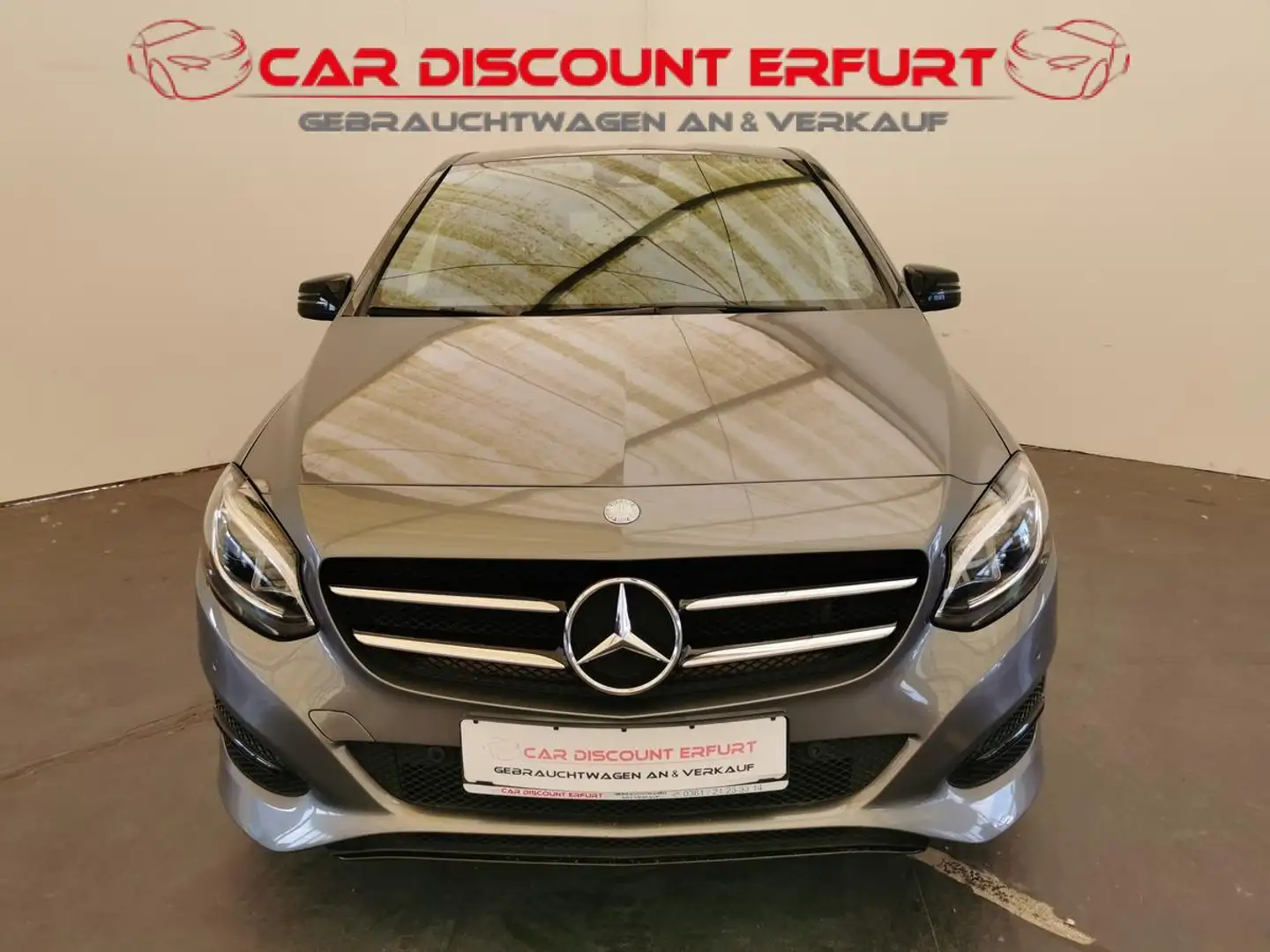 Mercedes-Benz B 180 Urban+2.Hand+Teilleder+Navi+LED+8-fach bereift+ Grau - 1