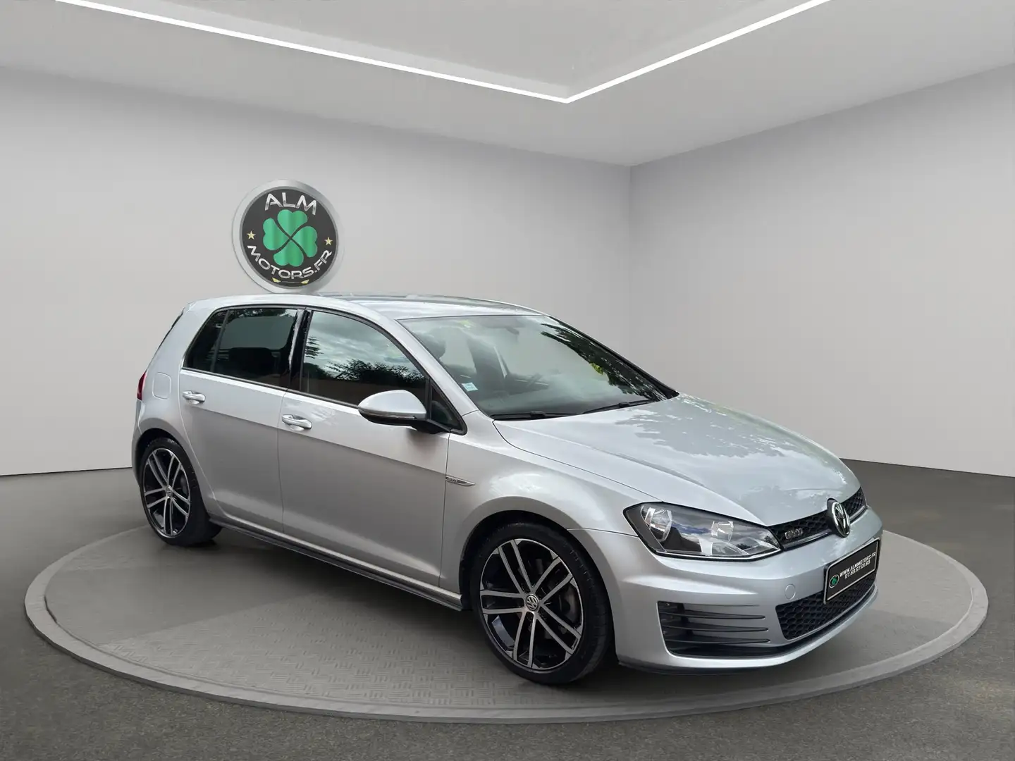 Volkswagen Golf Golf 2.0 TDI 184 BlueMotion Techno FAP DSG6 GTD Grijs - 1