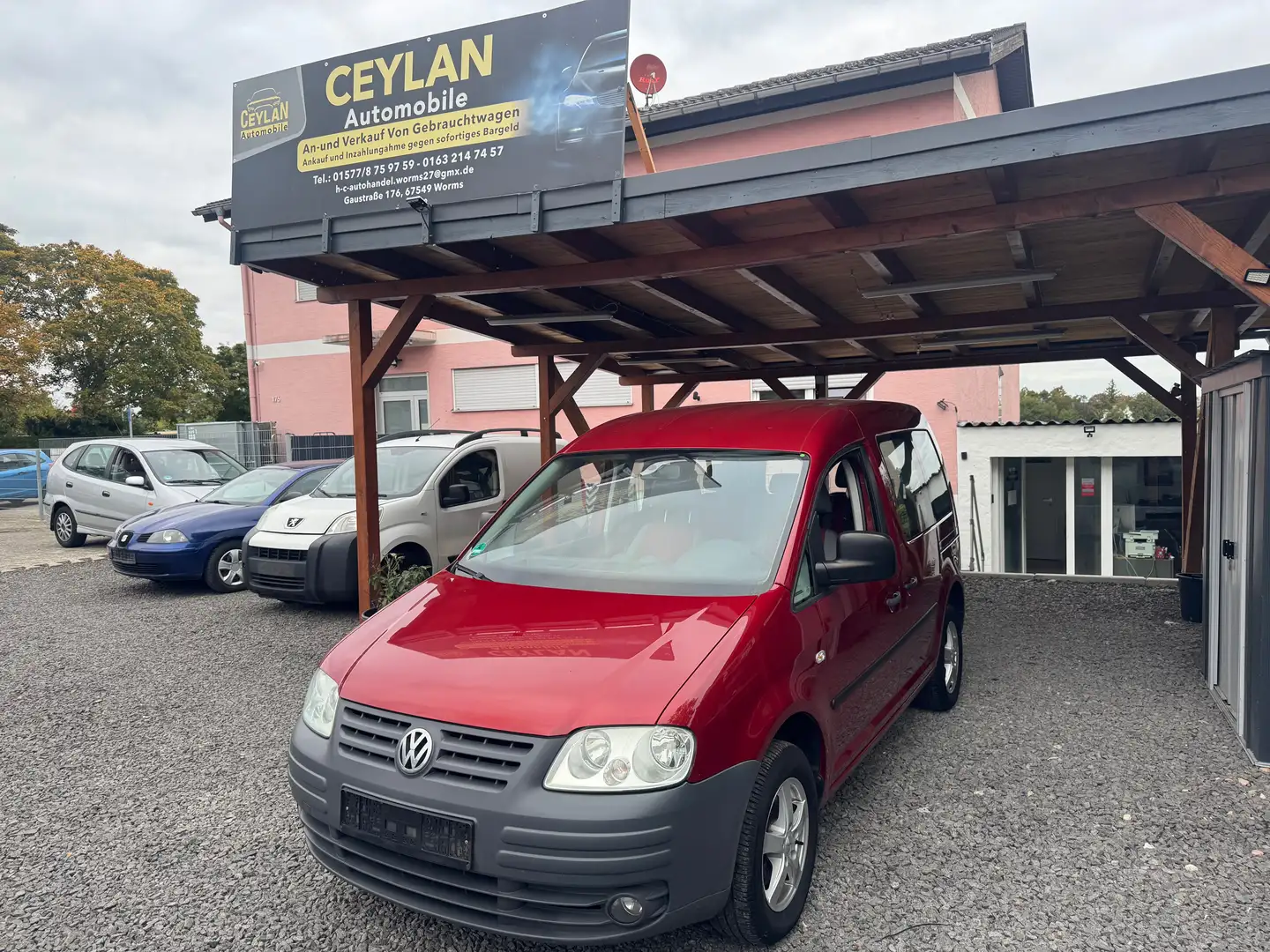 Volkswagen Caddy Life Rot - 1