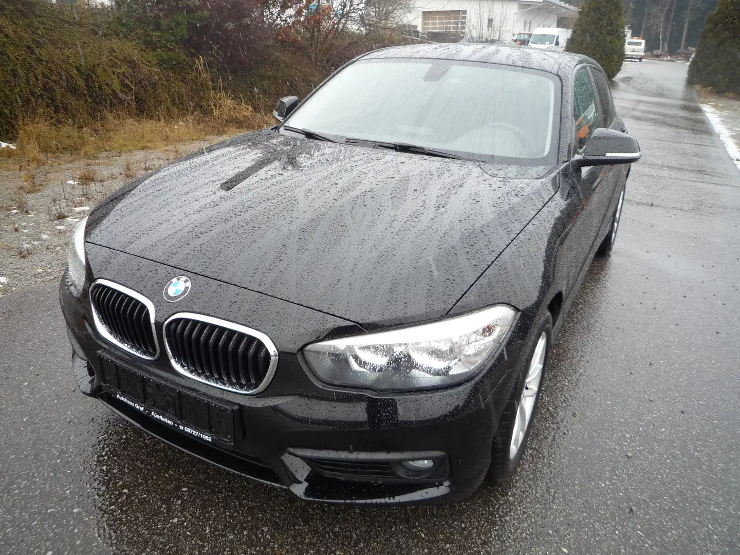 BMW 118 118 d Advantage Noir - 1