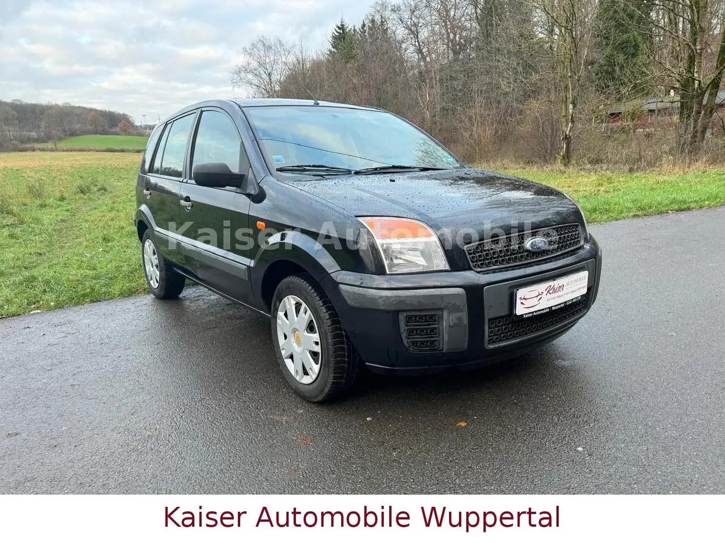 Ford Fusion Fun*2.Hand*Klima*Servo*E-Fenster Schwarz - 1