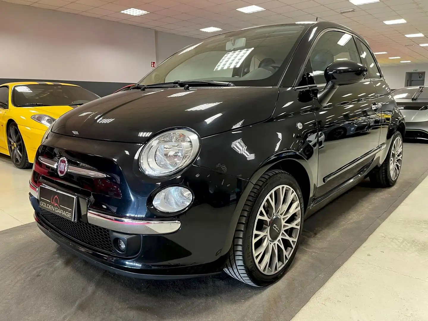 Fiat 500 1.3 Multijet 16V 95 CV Lounge Schwarz - 2