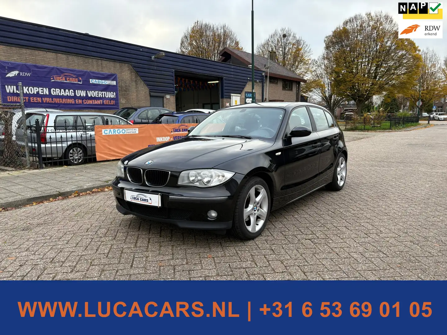 BMW 116 1-serie 116i Business Line NIEUWE APK! Schwarz - 1