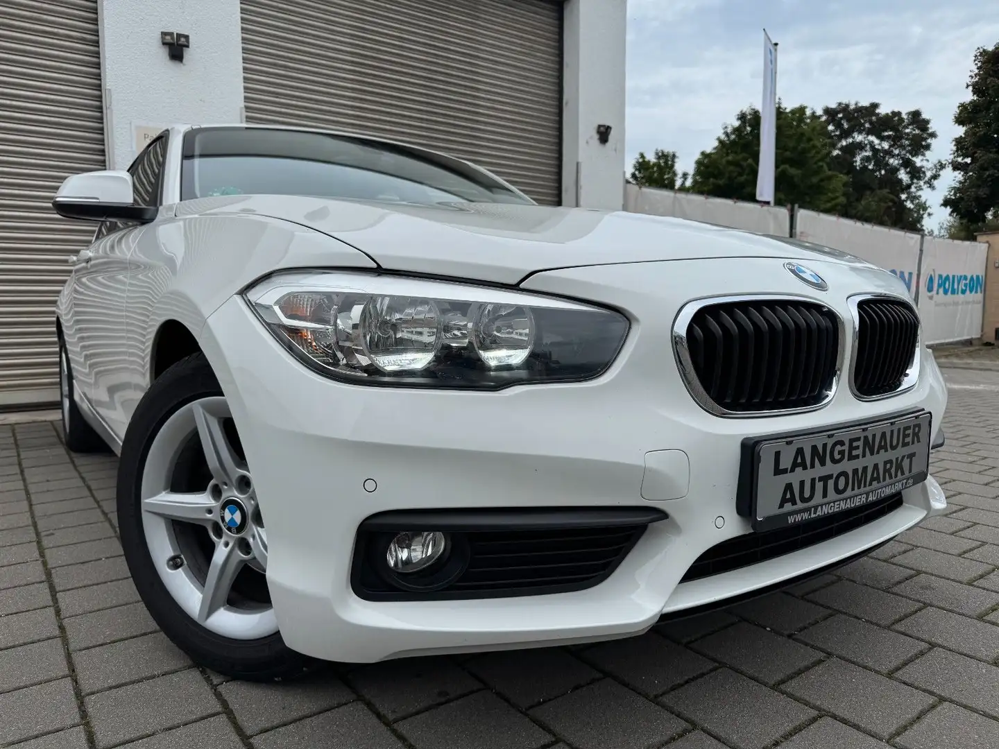 BMW 116 i Advantage-Navi"Klimaut"PDC"Led"TOP ZST Blanco - 1