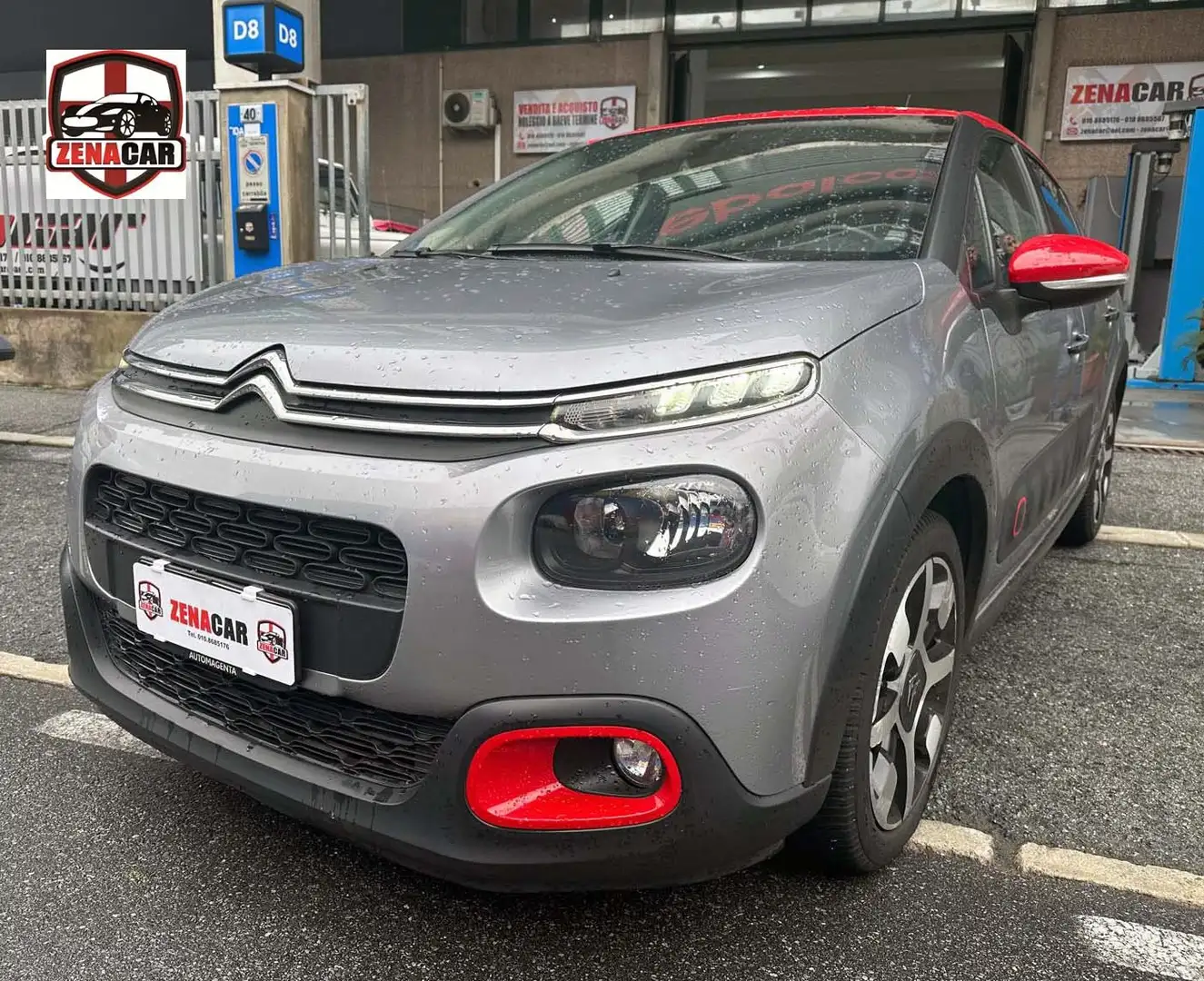 Citroen C3 C3 III 2017 1.2 puretech Shine s Gris - 1