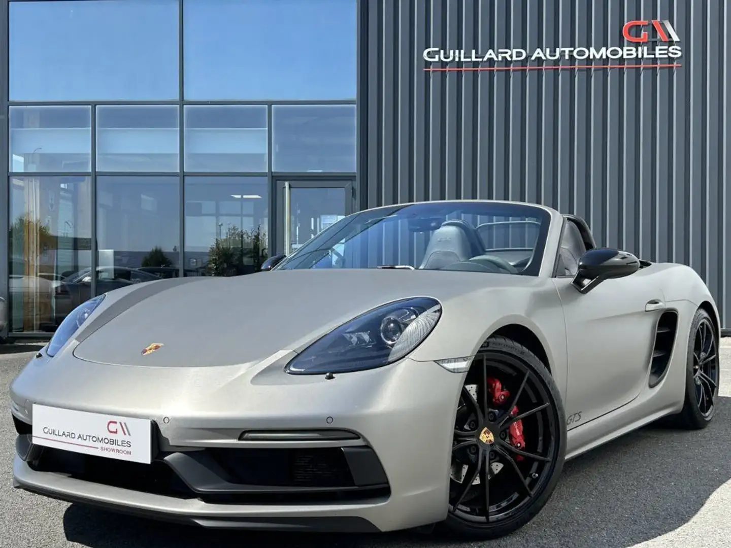 Porsche 718 BOXSTER 2.5i 365ch GTS PDK Gris - 1