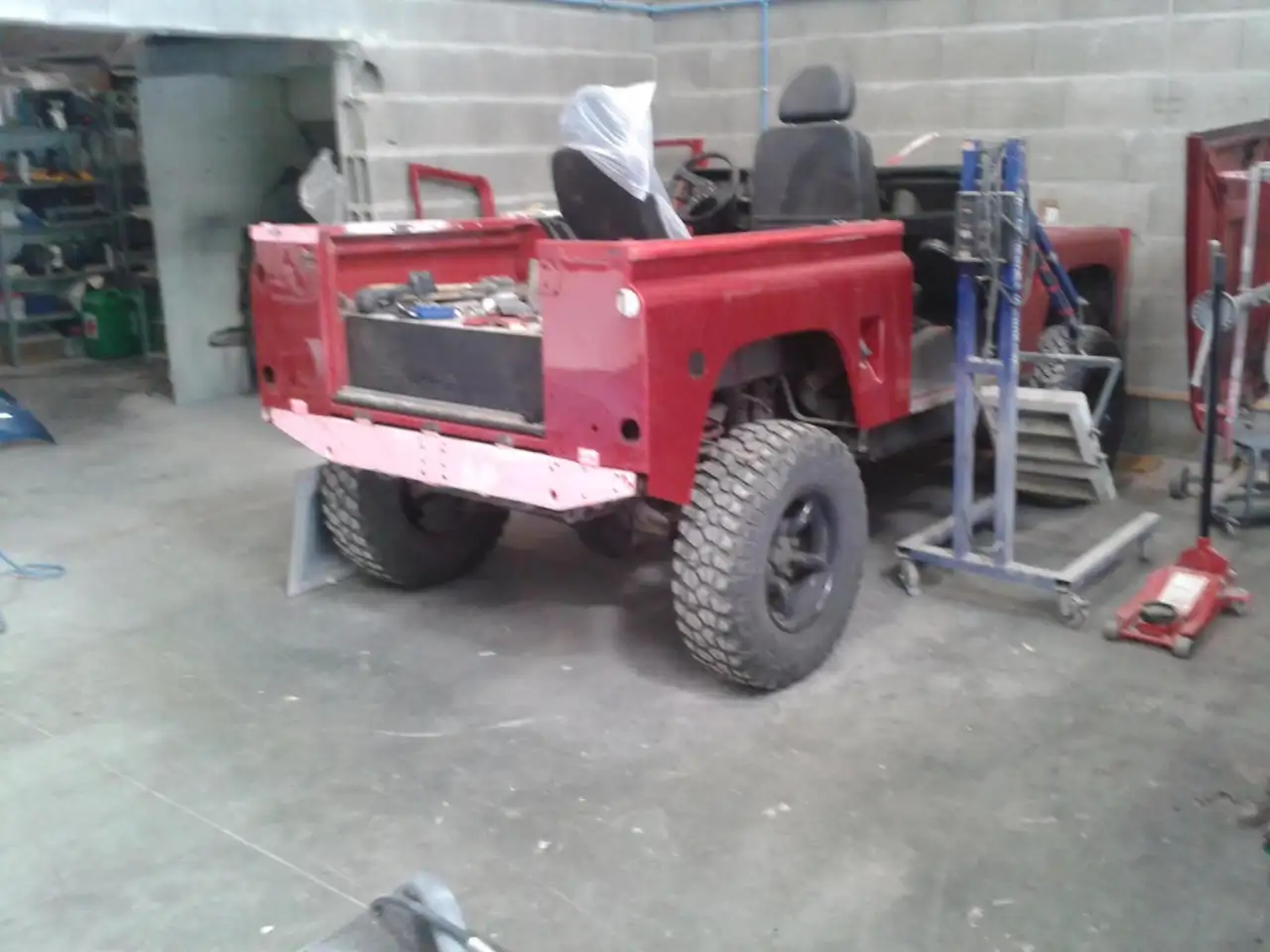 Land Rover Defender 90 Tdi 93 KW CABRIOLET, foto 8