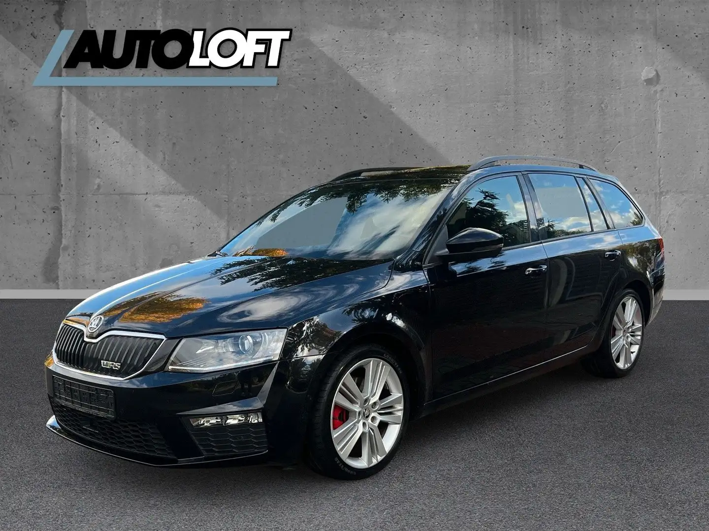 Skoda Octavia Combi RS 2HAND/AHK/PANO/ACC Schwarz - 1