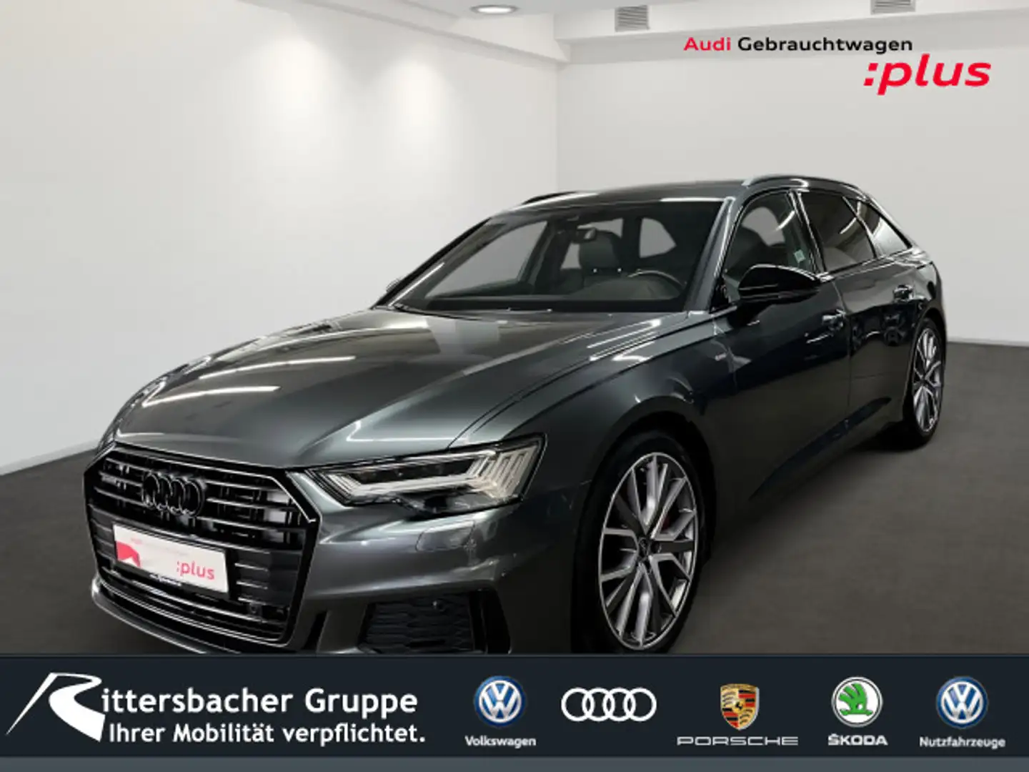 Audi A6 55 TFSI e quattro sport AHK RFK Matrix Grau - 1