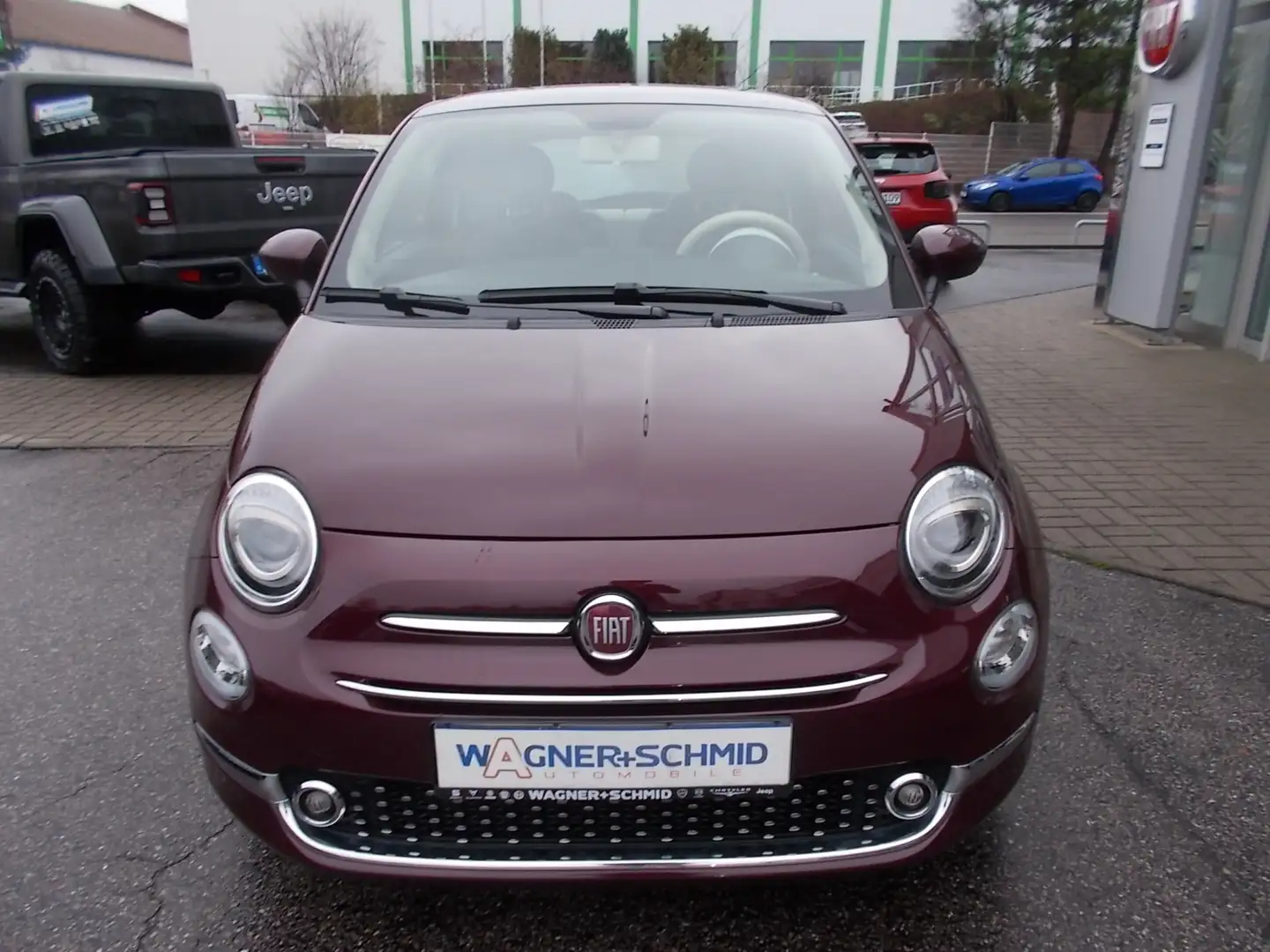 Fiat 500 Dolcevita 1.0 Hybrid + Klimaautomatik Violett - 1