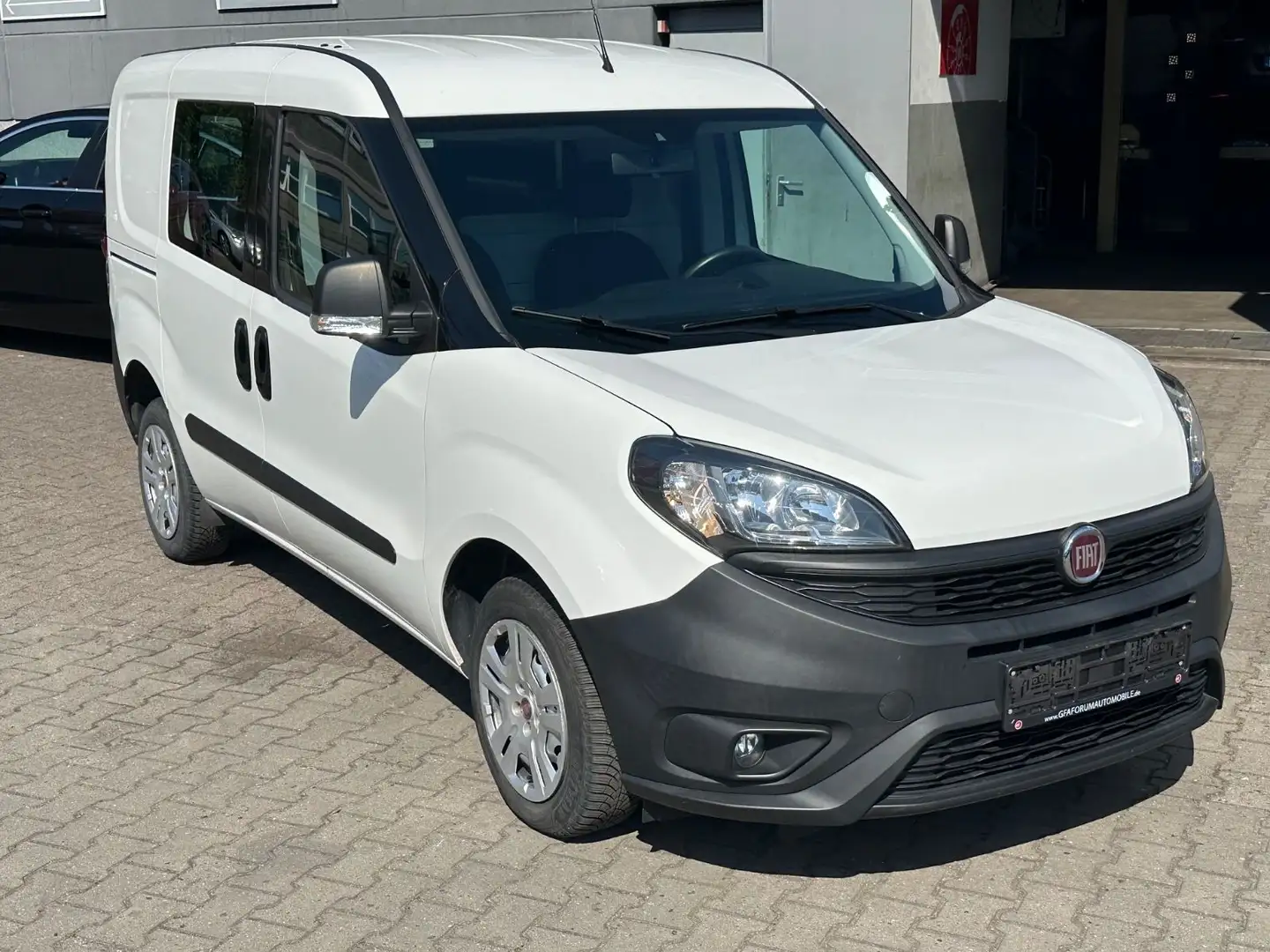 Fiat Doblo Doblò SX Sortimo 1.Hand Klima Weiß - 2