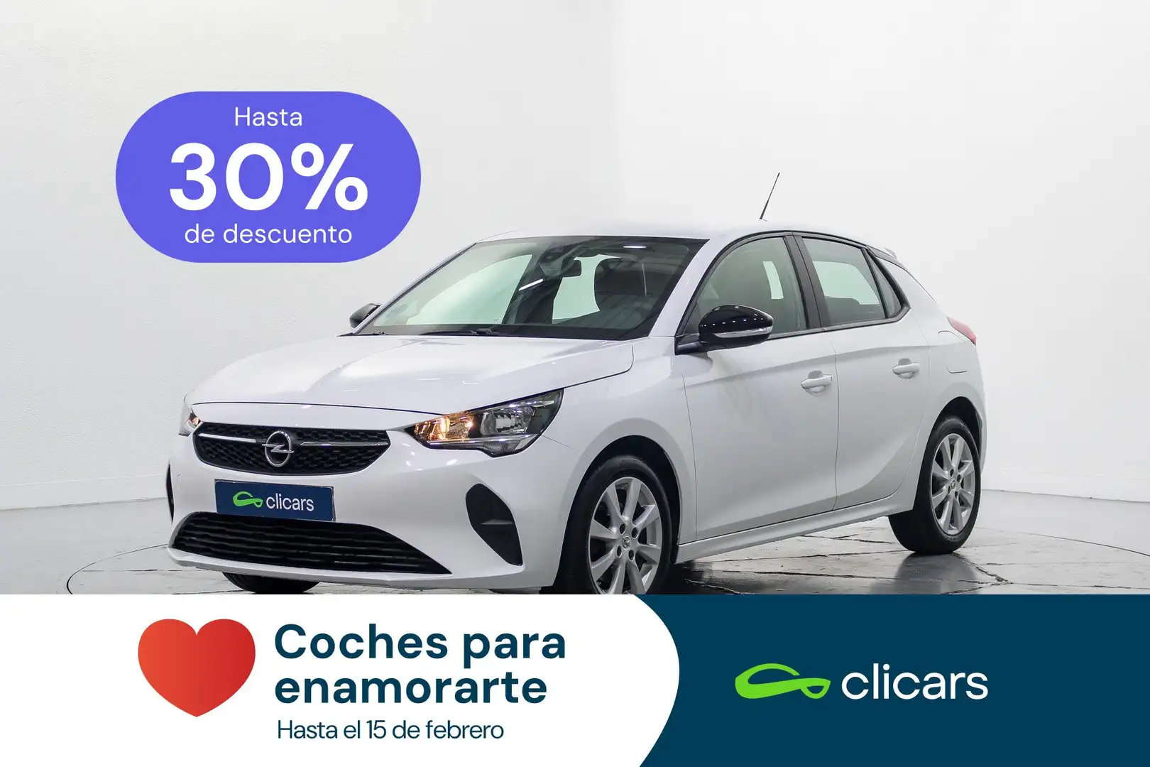 Opel Corsa 1.5D DT S/S Edition 100 Blanc - 1