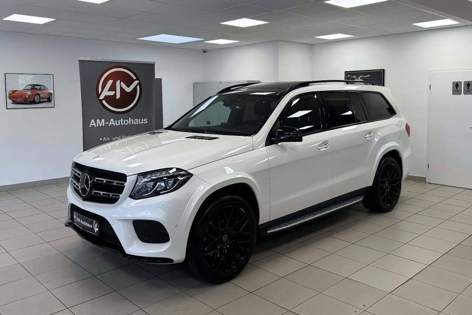 Mercedes-Benz GLS 350 d 4M *7Sitze*AMG*NIGHT*PanSD*AHK*ACC*H&K Blanc - 2