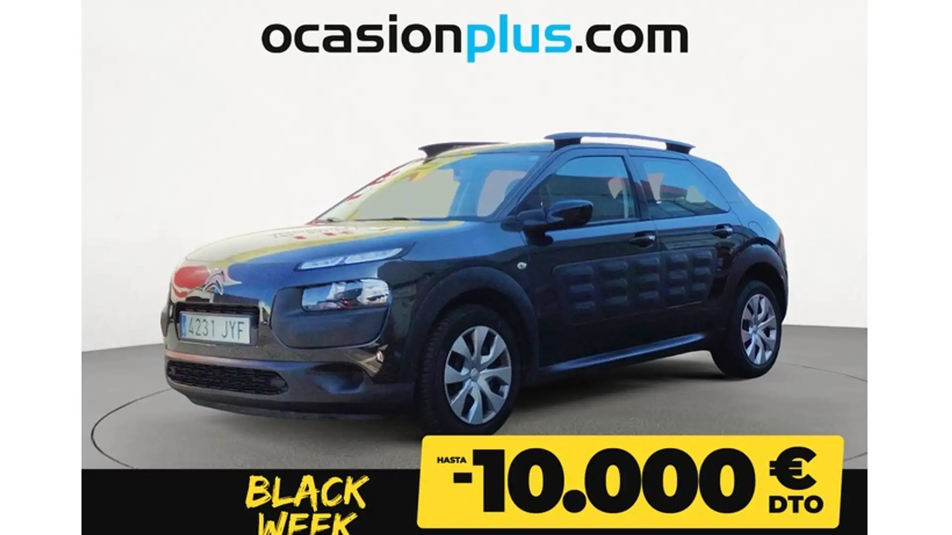 Citroen C4 Cactus 1.2 PureTech Feel 82 Zwart - 1