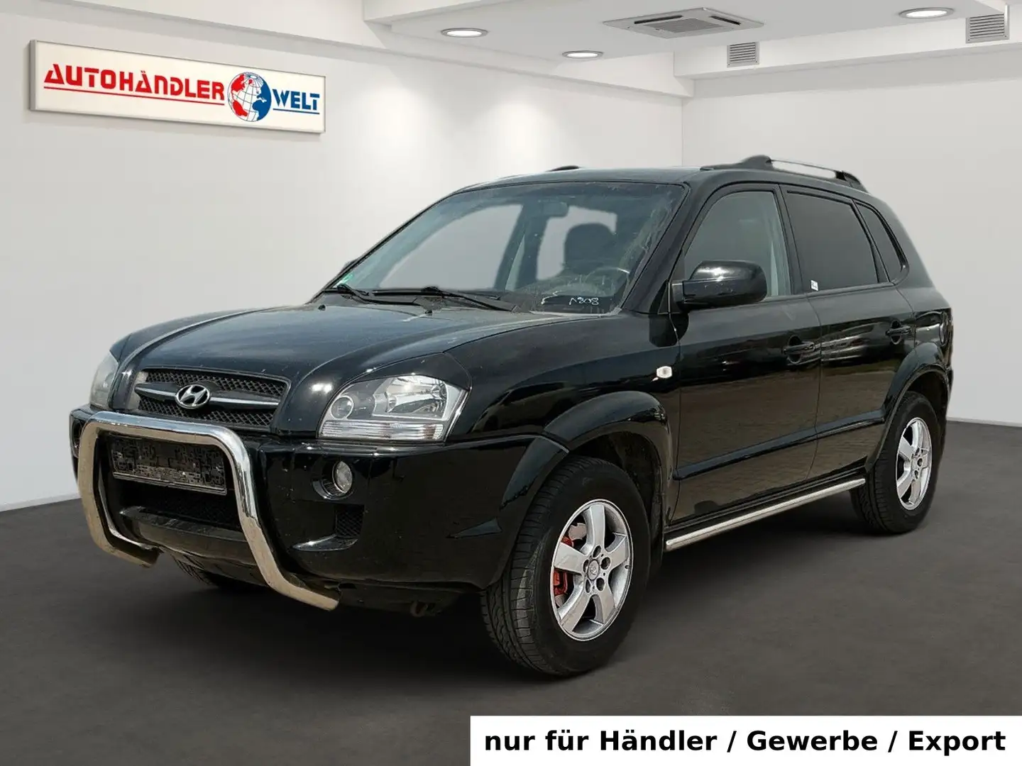 Hyundai TUCSON 2.0 GLS LPG Leder AHK AAC FSHz 1.Hand Schwarz - 1