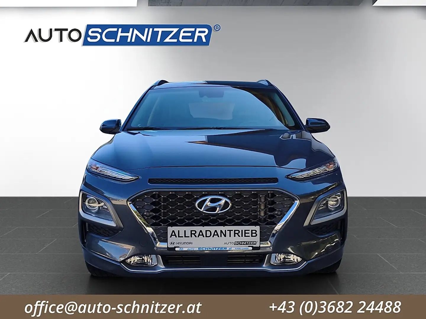 Hyundai KONA Kona 1,6 CRDi 4WD Level 6 DCT Aut. Grau - 2