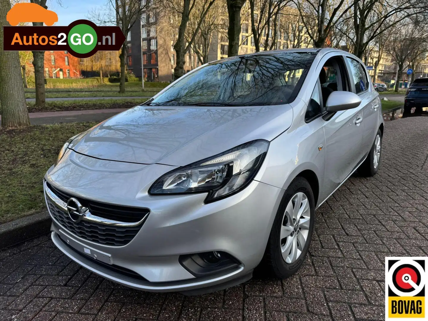 Opel Corsa 1.2 I Airco I 5deurs I Blue tooth I rijklaar I Grau - 1